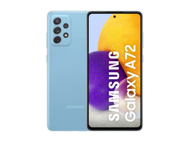 Galaxy A72 tem design inspirado nos S21 (Imagem: Reprodução/Samsung)