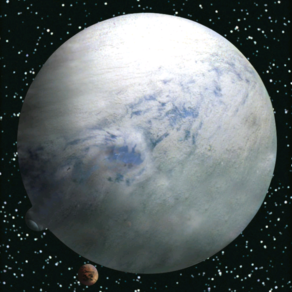 O planete gelado de Hoth (Imagem: Wookiepedia)