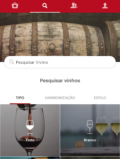 Procure o preço de diferentes estilos de vinho (Imagem: André Magalhães/Captura de tela)