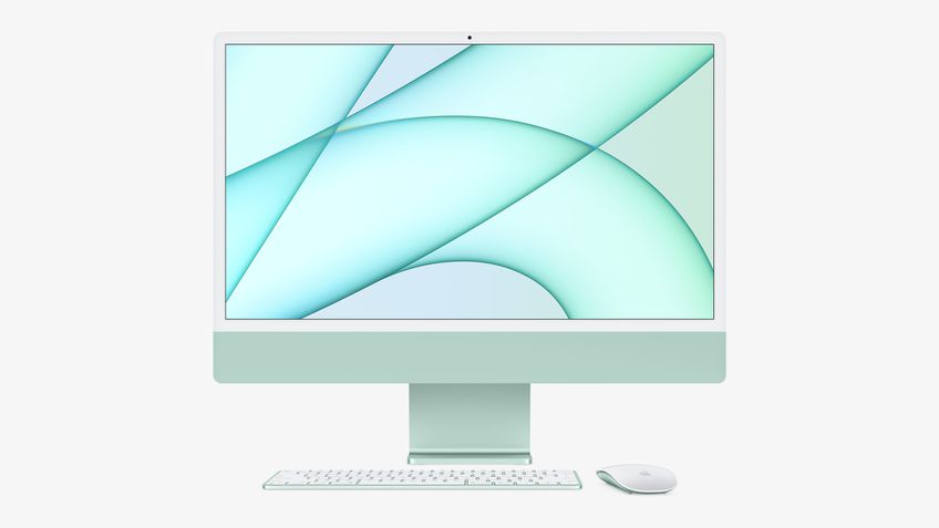Novo iMac 24 polegadas com acessórios