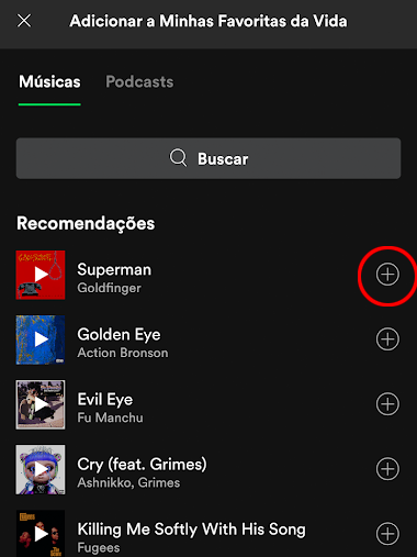 Alterne entre músicas e podcasts (Imagem: André Magalhães/Captura de tela)