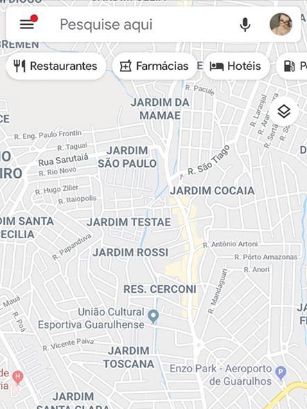 Google Maps, um dos melhores aplicativos para carro com mapas (Captura de tela: Ariane Velasco)