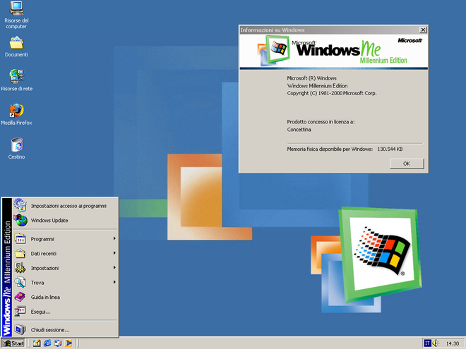 Windows ME é considerado o pior Windows de todos os tempos (Imagem: Reprodução/Microsoft)