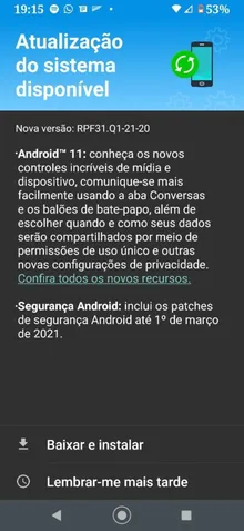 Motorola One Hyper Android 11