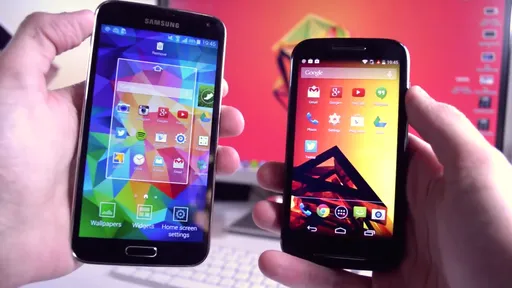 Testes comprovam: Moto E é capaz de fazer Galaxy S5 "comer poeira"