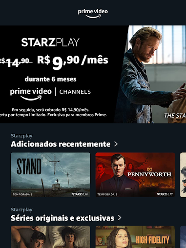 Streaming Starzplay é disponibilizado também na TV por assinatura