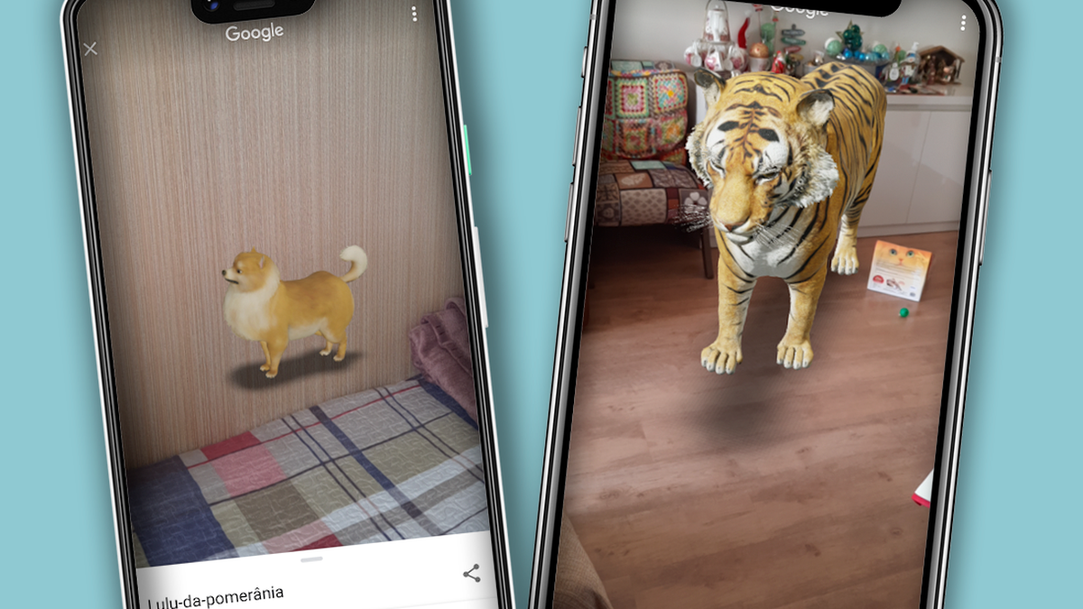 Google coloca animais em realidade aumentada na busca via celular –  Tecnoblog