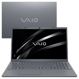 Notebook Vaio FE15, Ryzen 7-5700U, 16 GB RAM, 512 GB SSD, Linux, Prata Titânio | CUPOM