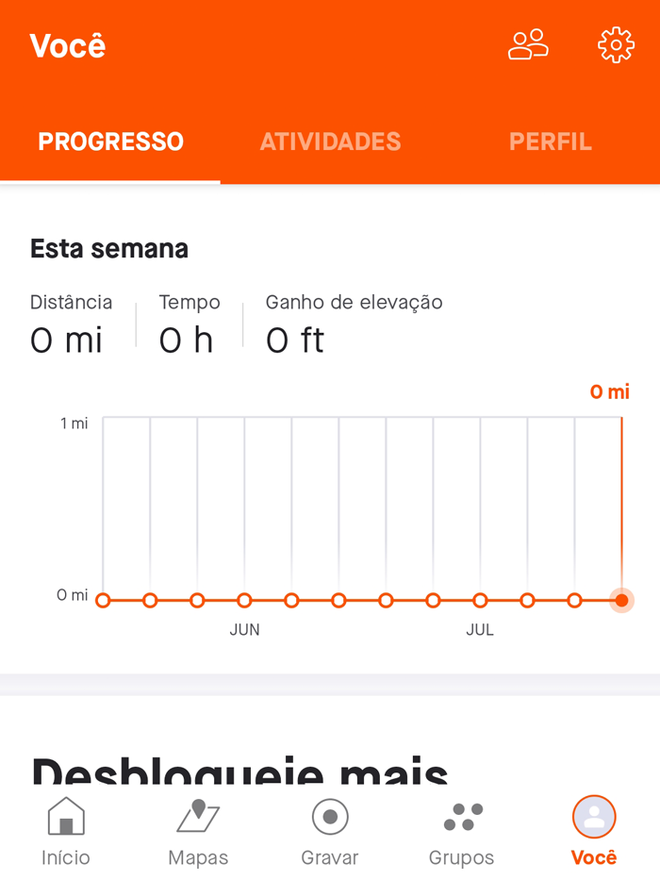 Monitore suas estatísticas (Imagem: André Magalhães/Captura de tela)
