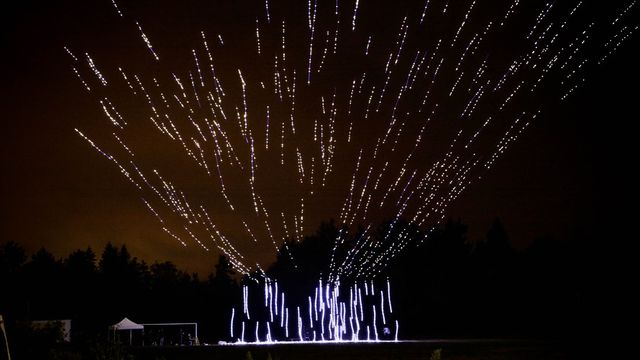 Disney usa drones com LEDs para simular fogos de artifício 