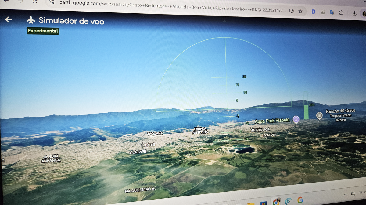 Google Earth lança simulador de voo secreto direto no navegador