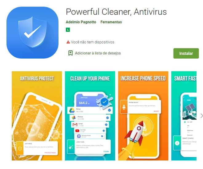 Malware bancário para Android se disfarça de antivírus na Play Store