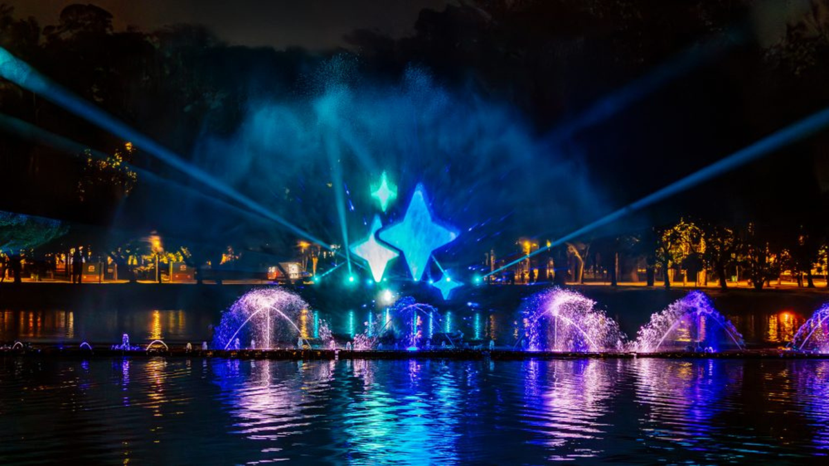 Samsung promove Galaxy AI no Parque Ibirapuera com show de luzes inédito