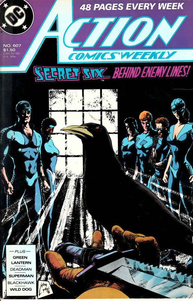 A equipe original, que ganhou revival no final dos anos 1980 (Imagem: Reprodução/DC Comics)