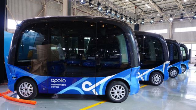 Baidu está prestes a lançar o seu serviço de ônibus autônomo na China