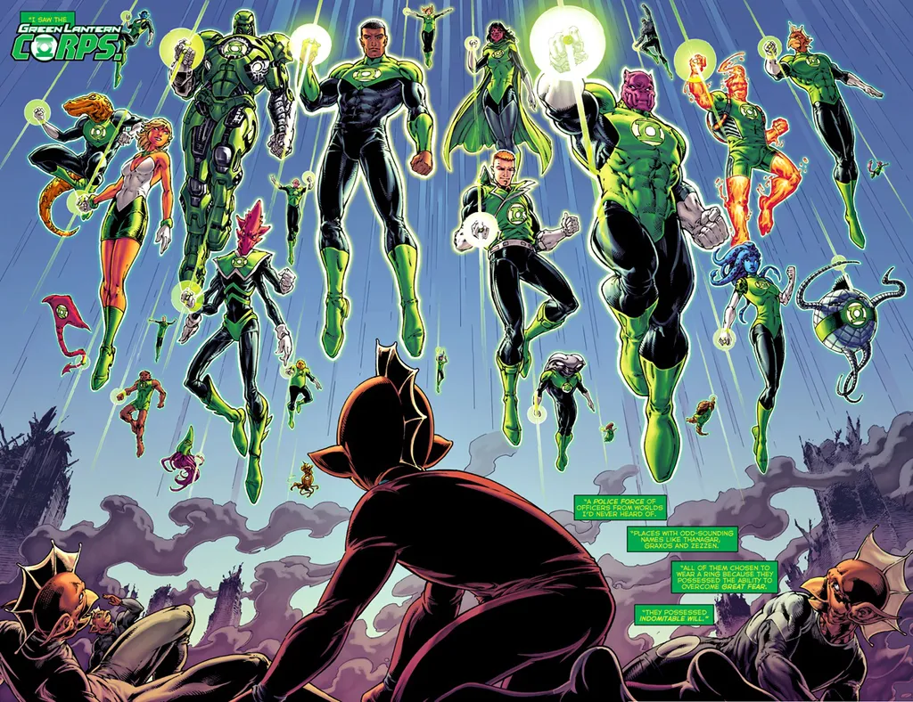 Top Gun: Maverick fala sobre algo muito comum nas tramas dos Lanternas Verdes: o legado (Imagem: Reprodução/DC Comics)