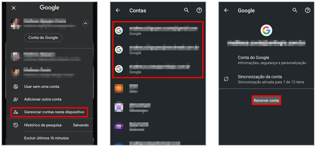 Como sair da conta da Google Play Store pelo celular com Android