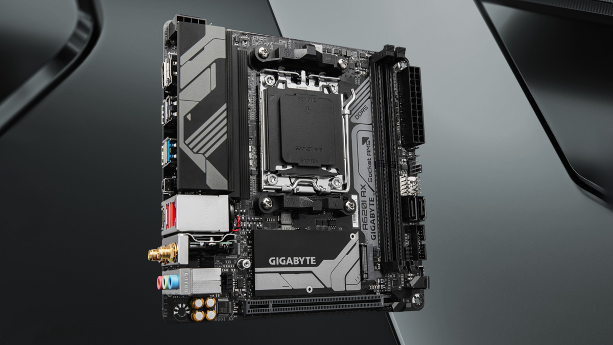 Gigabyte revela 1ª placa-mãe A620 para Ryzen 7000 no formato Mini