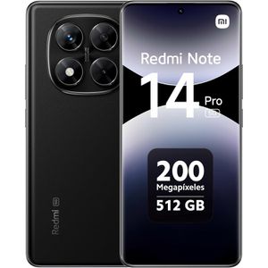 PARCELADO | Xiaomi Redmi Note 14 Pro 5G Midnight Black (Preto) 12GB RAM 512GB ROM NFC