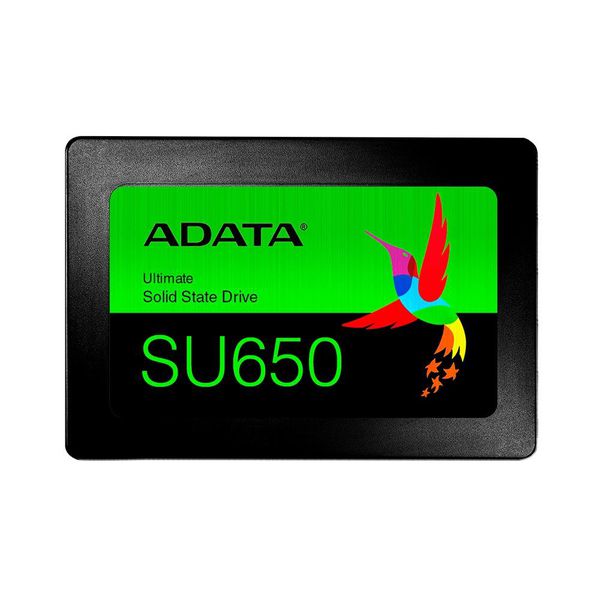 SSD Adata SU650, 480GB, SATA, Leitura 520MB/s, Gravação 450MB/s - ASU650SS-480GT-R