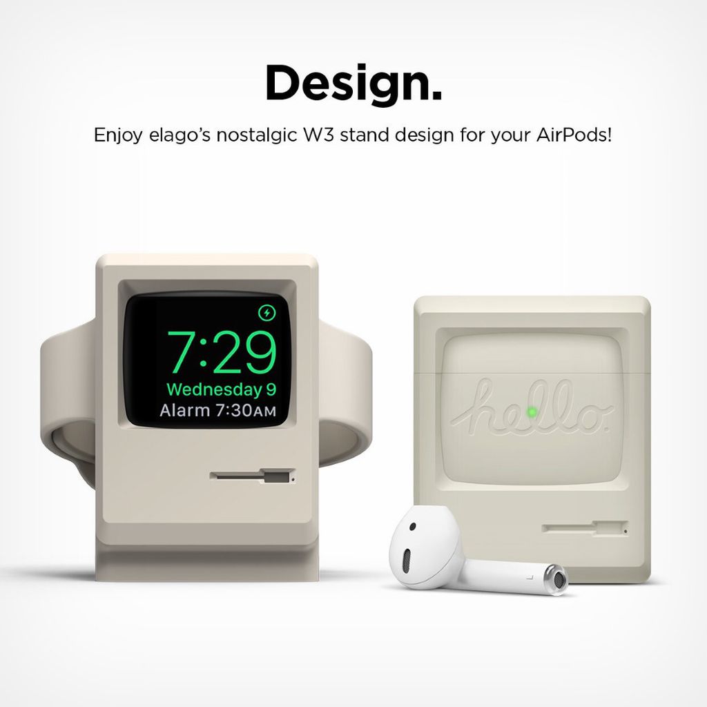 AirPods | Designer cria case inspirado em Macintosh de 1984 para fones da Apple