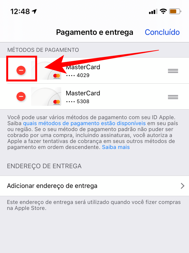 Como REMOVER o seu CARTÃO DE CREDITO ou DÉBITO da sua CONTA