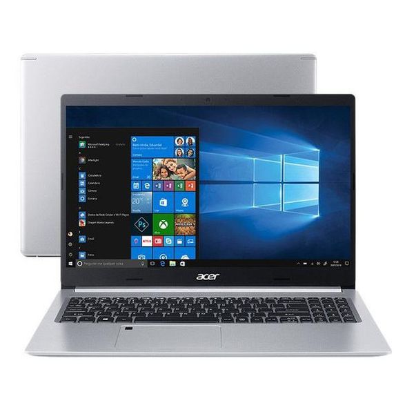 Notebook Acer Aspire 5 A515-54G-53XP Intel Core i5 - 8GB 256GB SSD 15,6” Full HD LED Placa de Vídeo 2GB [APP + CLIENTE OURO]