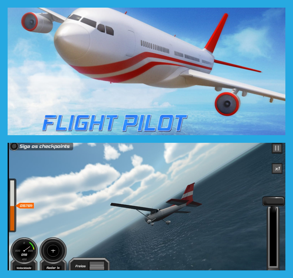 Como jogar Take Off Flight Simulator, game de avião para celular e PC