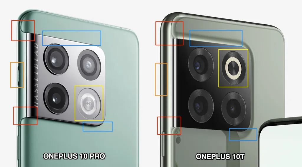 Novo celular deverá ter algumas diferenças em relação ao OnePlus 10 Pro (Imagem: Twitter/@OnLeaks)