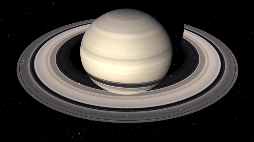 O titã Saturno, relacionado ao tempo, era equivalente a Cronos, na mitologia grega. Foi inspirado nele que os astrônomos nomearam o planeta dos anéis