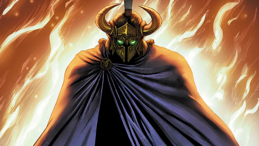 O simples fato de ser um deus já faz de Ares um adversário temível (Imagem: Reprodução/DC Comics)