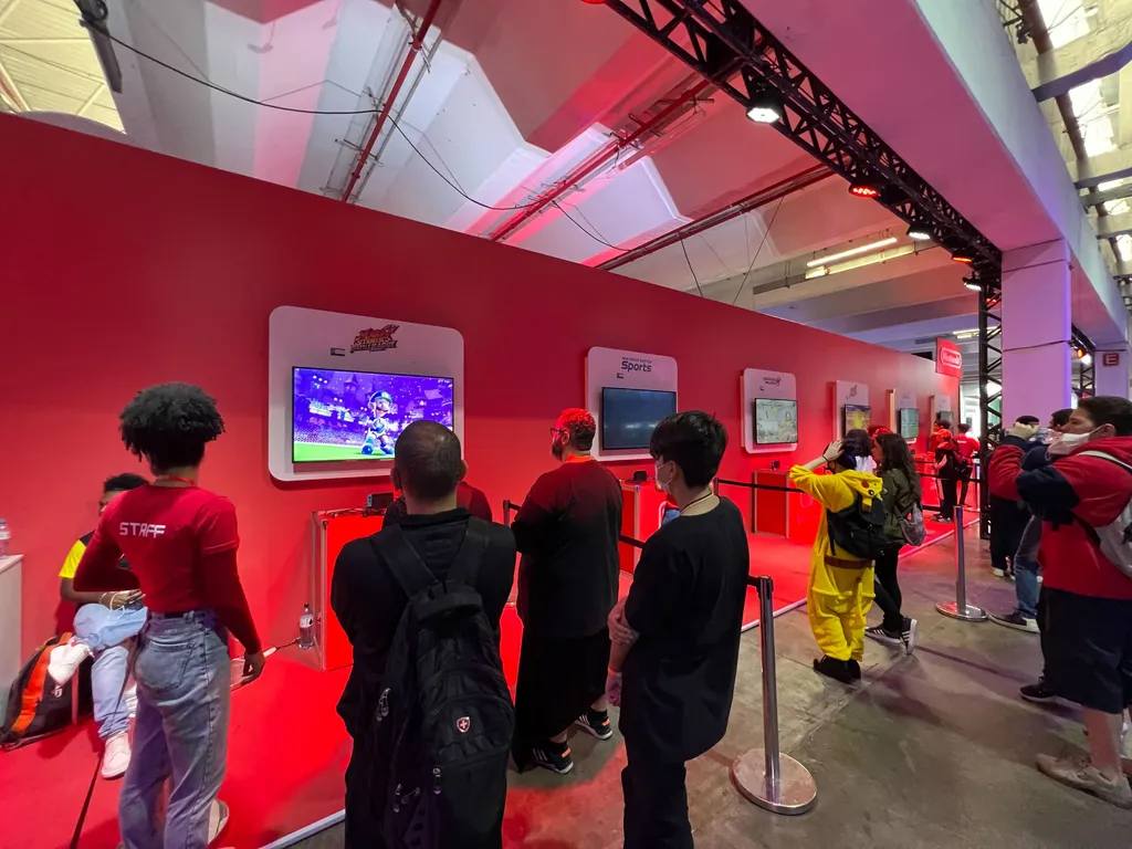 Nintendo faz diferente dos concorrentes e traz jogos próprios para o BIG 2022. (Imagem: Canaltech/Lucas Arraz)