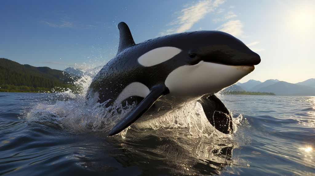 As orcas competem com os tubarões-brancos pelo posto de maior predadores dos mares, já que atacam e são atacadas pela espécie (Imagem: Freepik/Domínio Público)