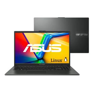 Notebook ASUS Vivobook Go 15 E1504FA Tela 15,6" FHD AMD Ryzen 3 7320U 4GB RAM 128GB SSD Linux KeepOS