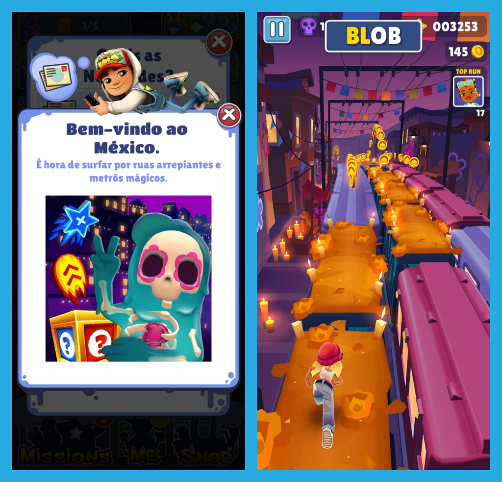 Subway Surfers Halloween 2021 no Mexico 