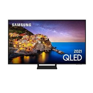 Smart Tv 55" Samsung Qled 4k 55Q70A Modo Game Processador Ia Som Em Movimento Virtual Tela Sem Limites [APP + CUPOM]