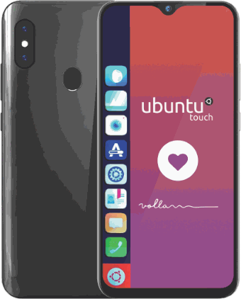 Ubuntu Touch adota interface semelhante ao sistema de PC (Imagem: Divulgação/UBports)
