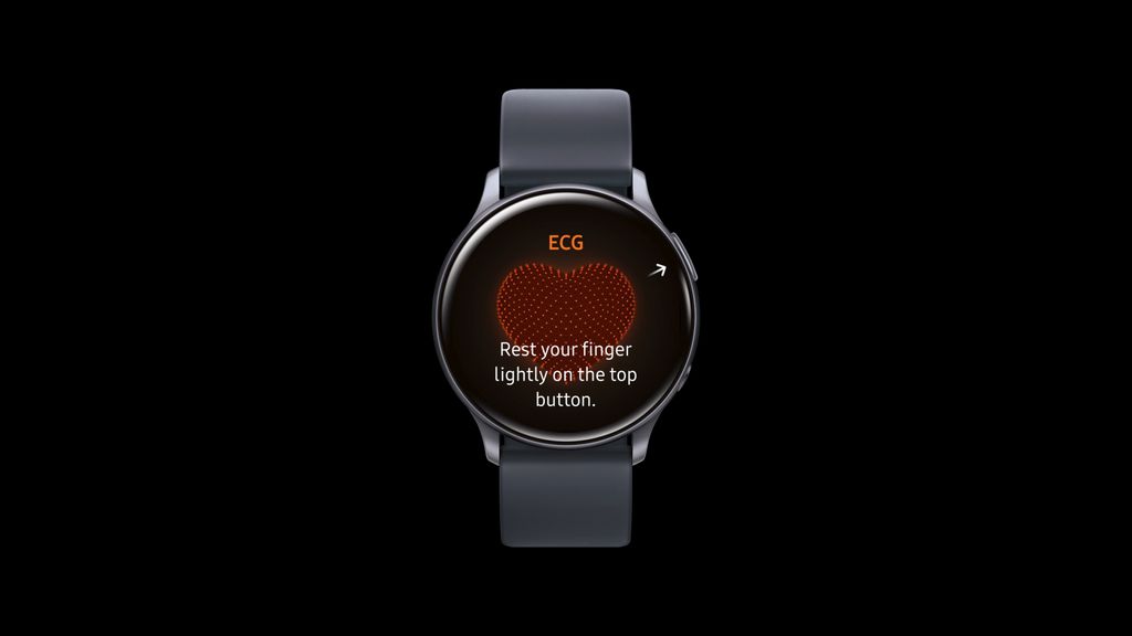 Monitoramento de pressão e ECG foram liberados pela Anvisa em 2020 para alguns modelos da linha Galaxy Watch (Imagem: reprodução/Samsung)