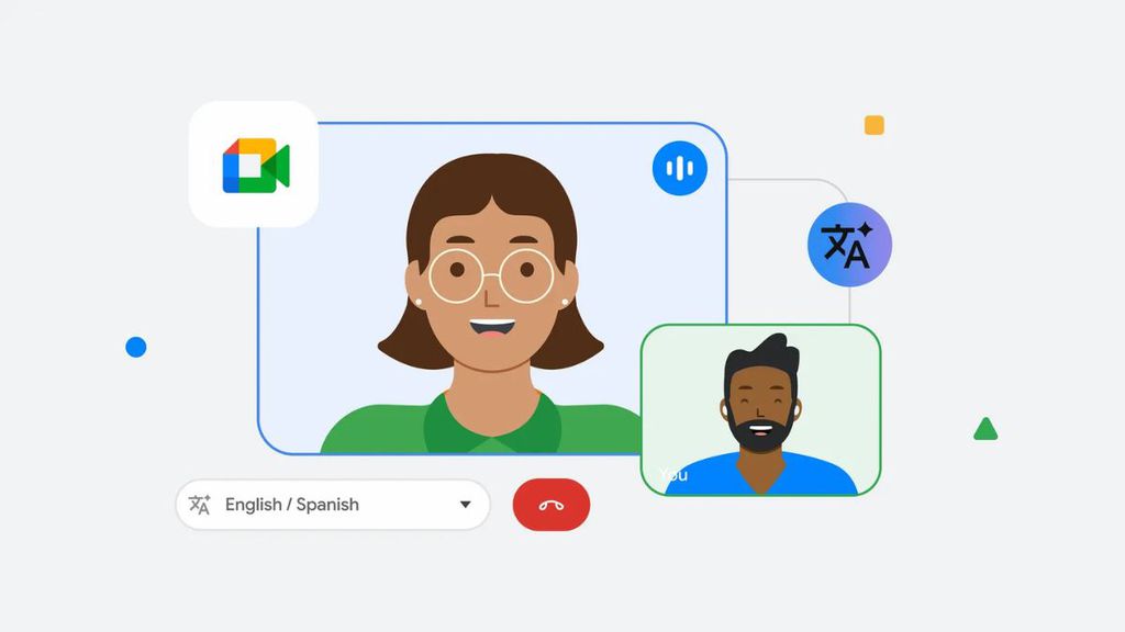 Ilustração do Google Meet