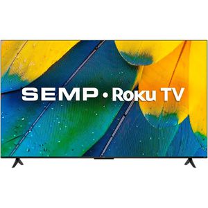Smart TV LED 50" 4K UHD Semp RK8600 - Roku, Alexa, Wifi [LEIA A DESCRIÇÃO - CASHBACK]