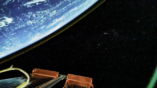 Fotos mostram o que os astronautas chineses veem das janelas da estação espacial