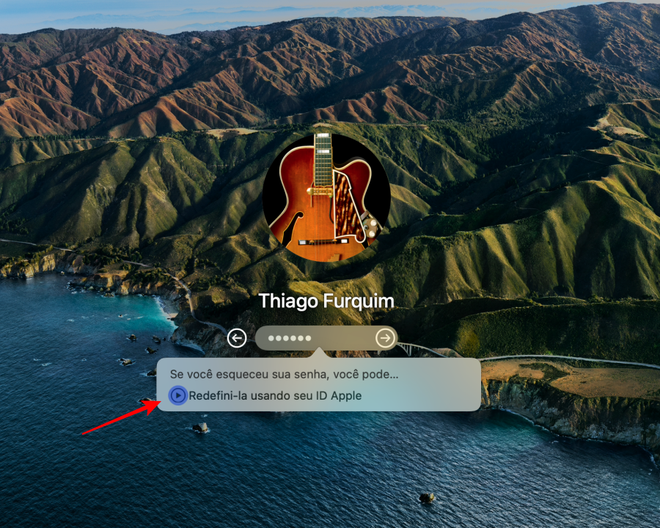 Utilize seu ID Apple pare recuperar a senha - Captura de tela: Thiago Furquim (Canaltech)