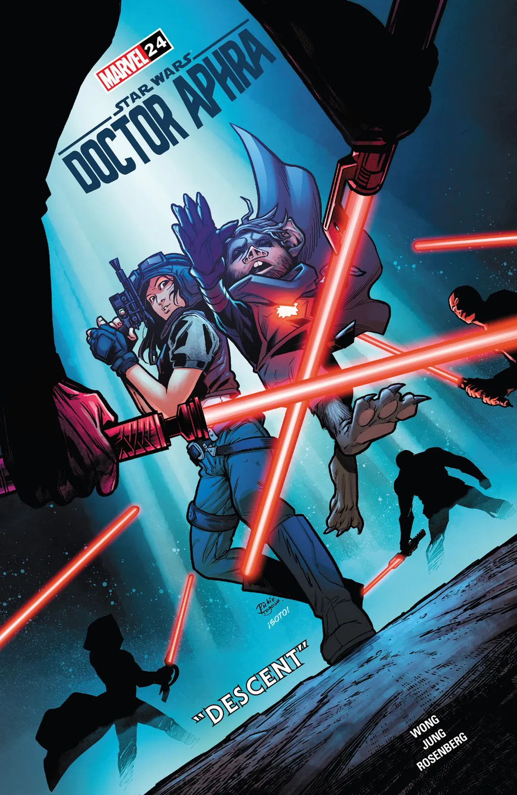 Revelação da espada destruidora de Sith em Star Wars acontece no título Doctor Aphra (Imagem: Reprodução/Marvel Comics)