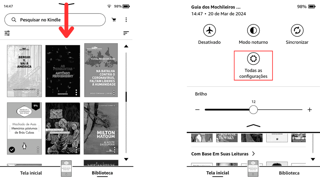 Kindle Paperwhite tem atualizações na tela, mas não empolga - Estadão
