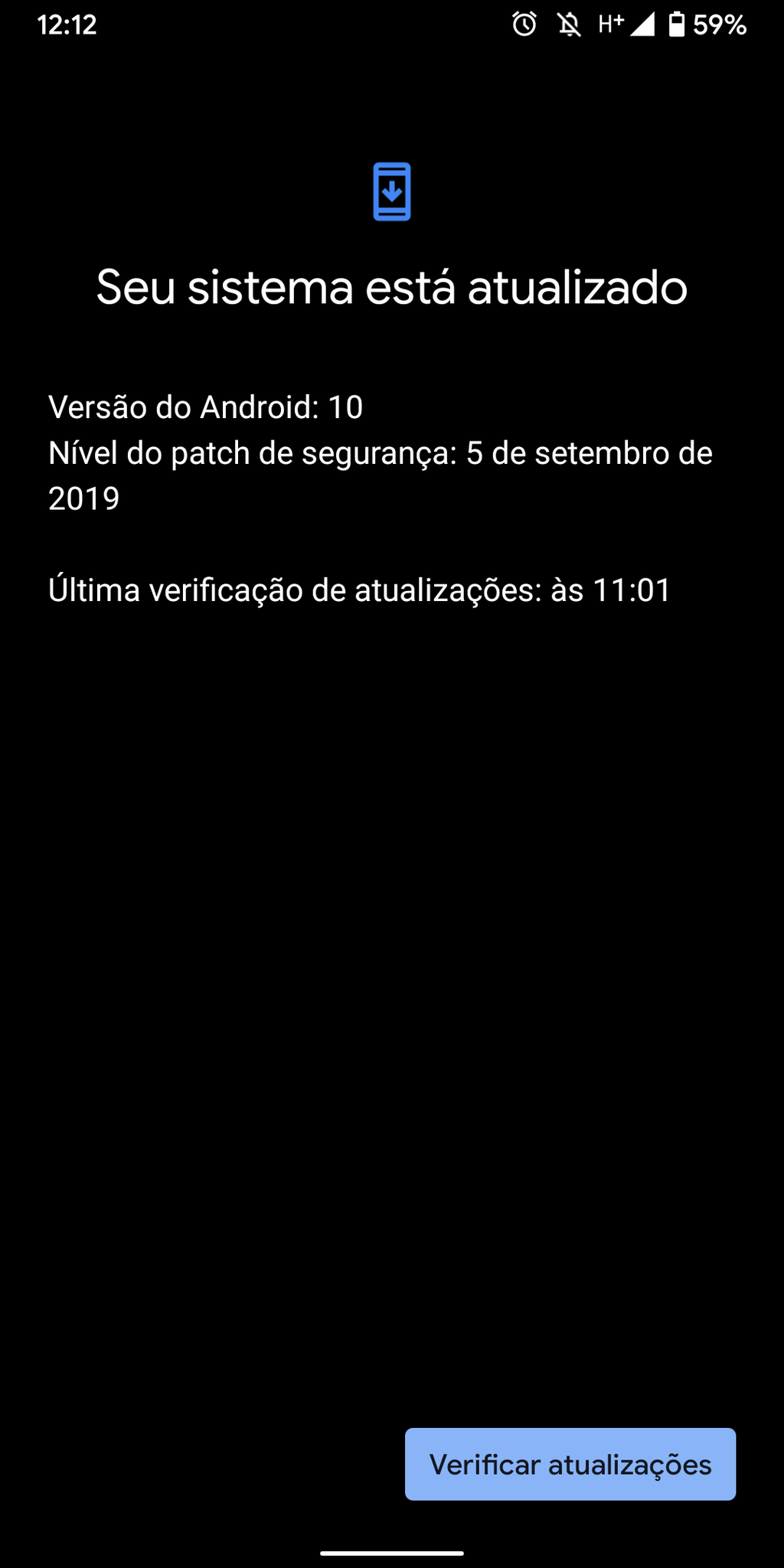 O Android 10 está chegando! / Captura de tela: Camila Rinaldi