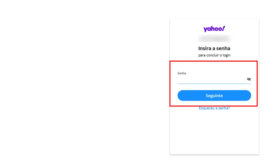 Como entrar no Yahoo com login e senha 
