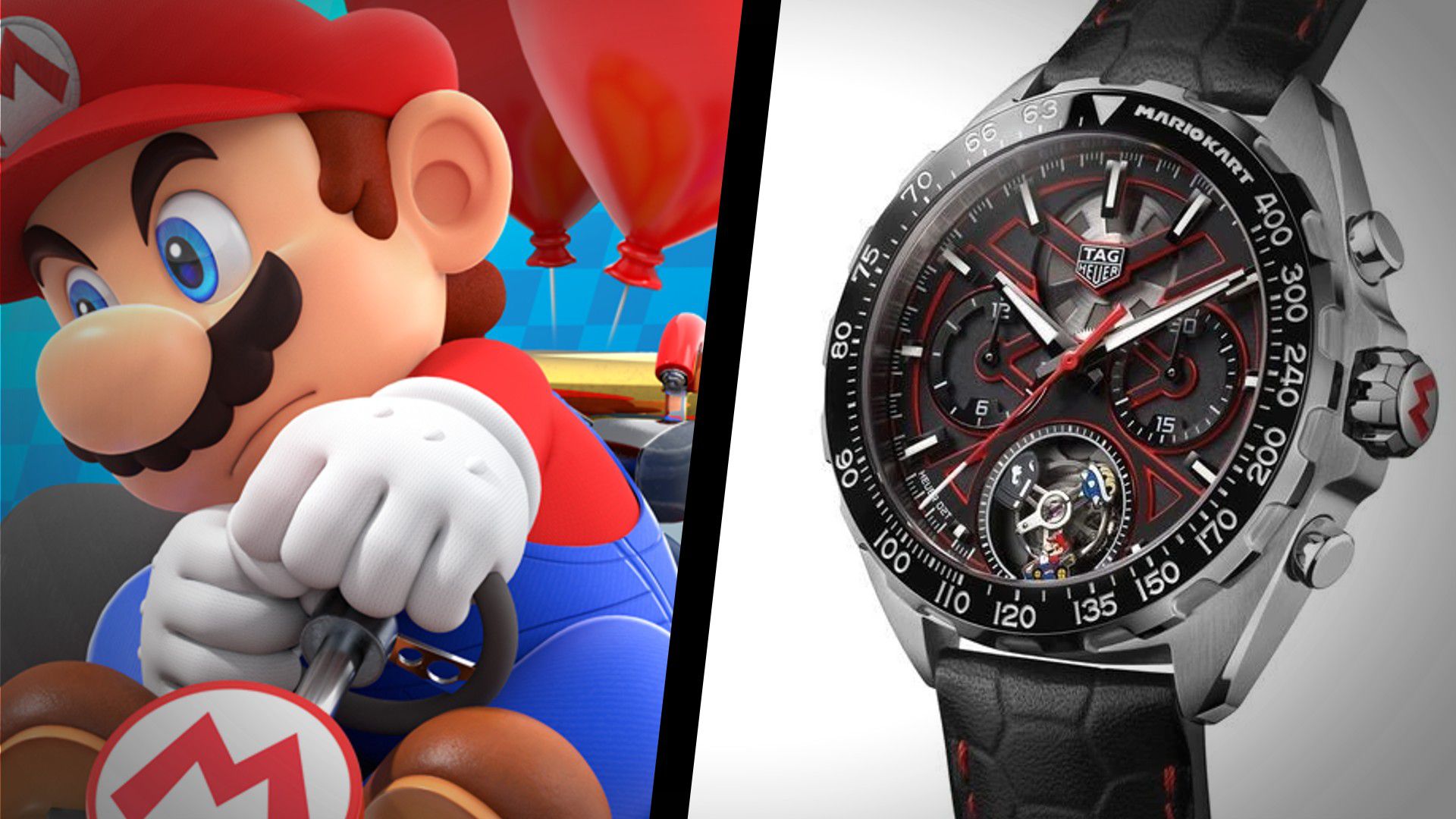 Tag Heuer lan a rel gios tem ticos de Mario Kart por mais de R