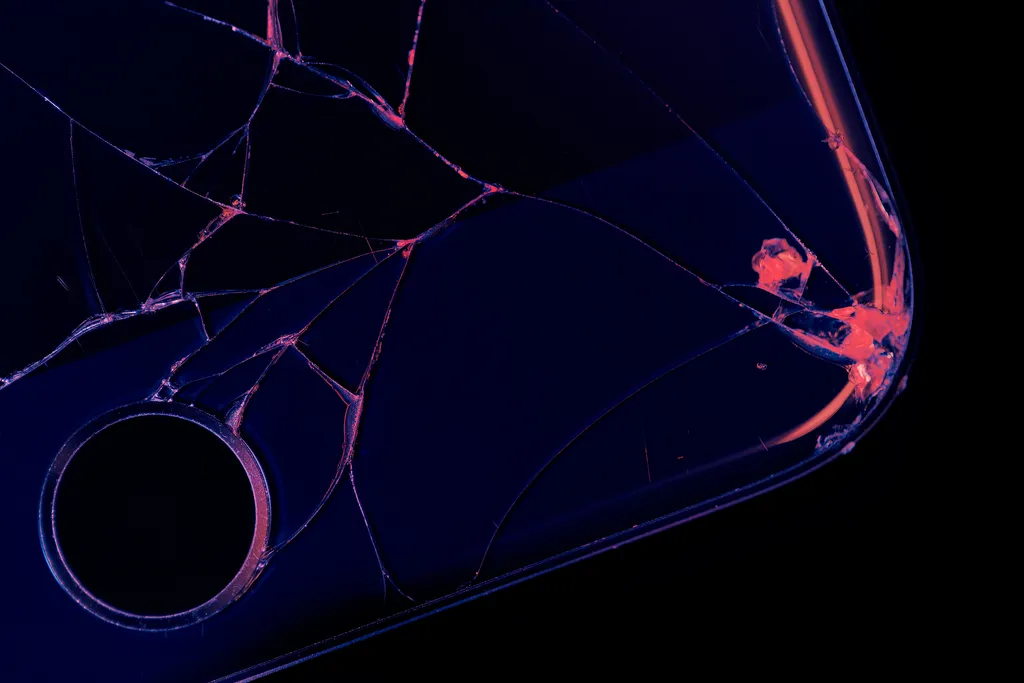 Usar o celular com a tela rachada danifica o aparelho?