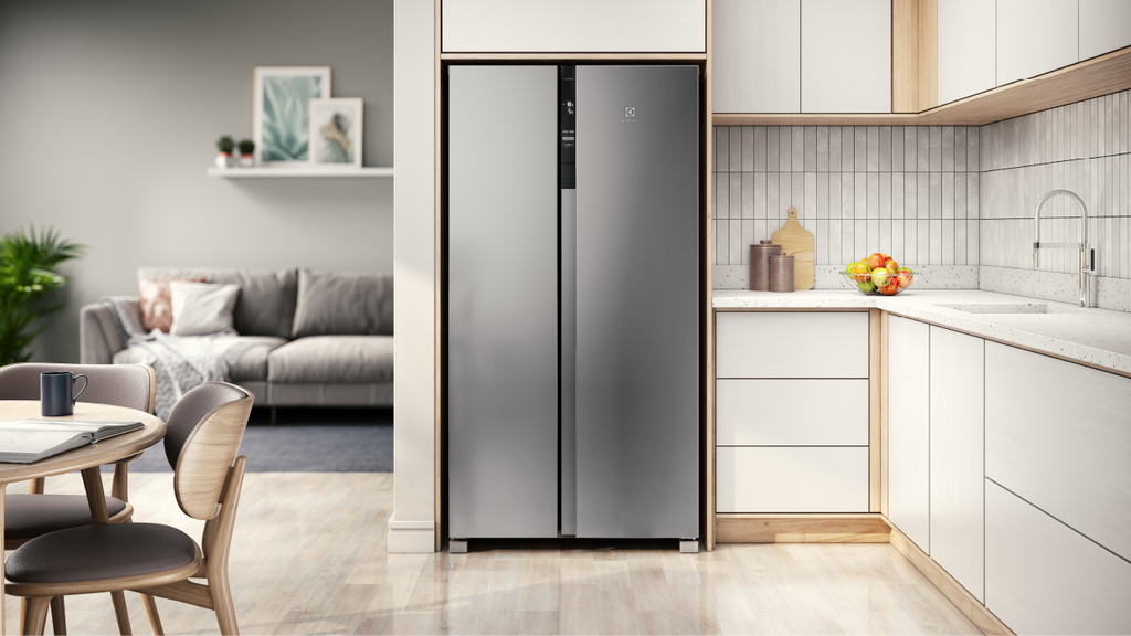 Geladeira Side by Side Electrolux Efficient Autosense 435L