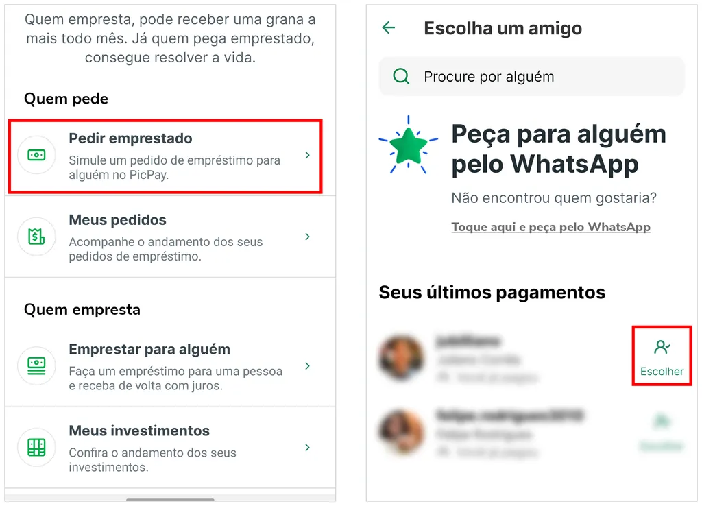 Faça um Investimento ou Empréstimo Entre Pessoas no PicPay